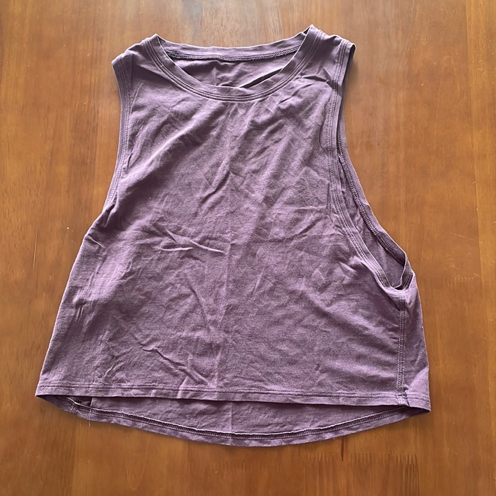 Cut back crop top